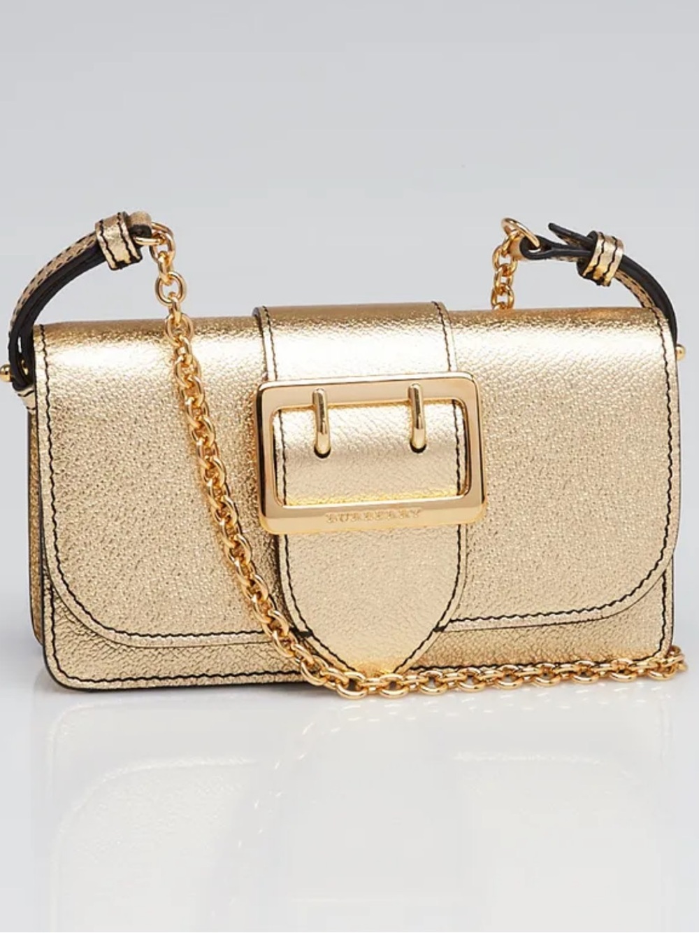 Burberry Metallic Buckle Bag - Picture 1 of 3